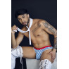 CandyMan Slip Sailoris Blanc Navy